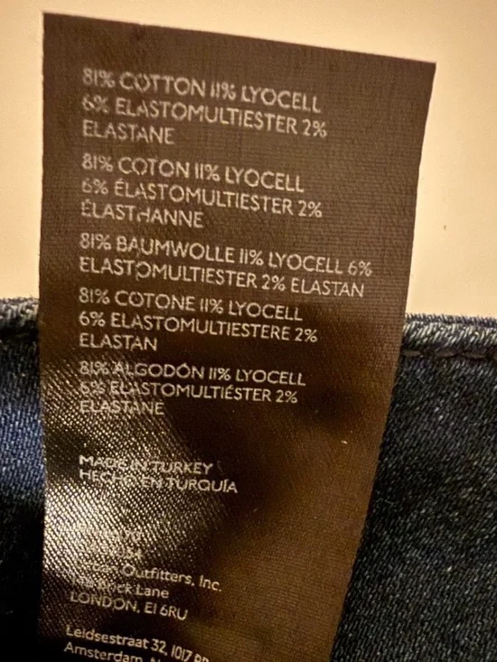 Anthropologie Pilcro “The Skipper” Wide Leg Jeans Sz 31 - Picture 4 of 4